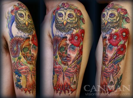 Tattoos - Collage tattoo - 65126